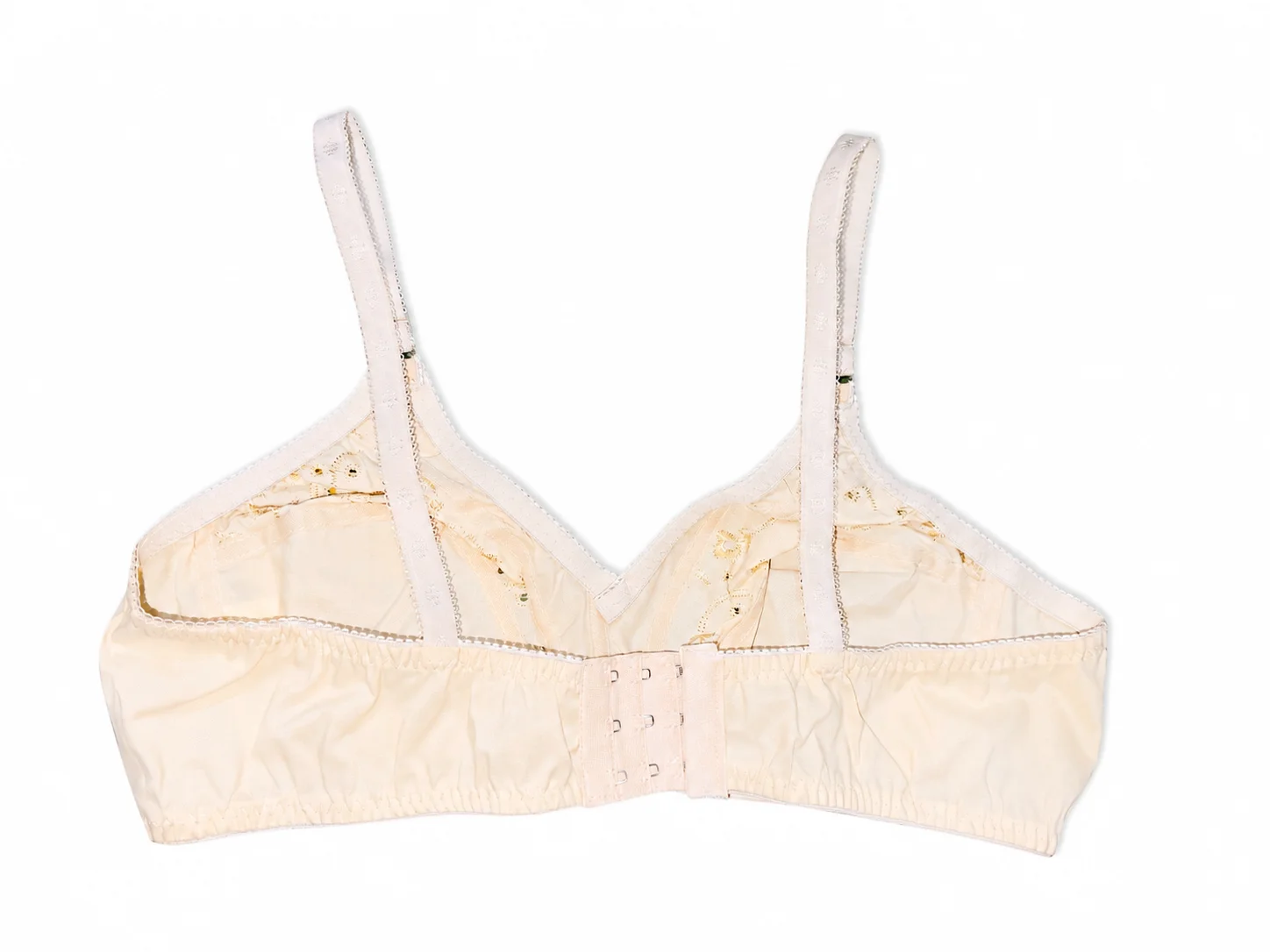 Soft Comfortable Cotton Full Coverage Bra - Skin Product Back view