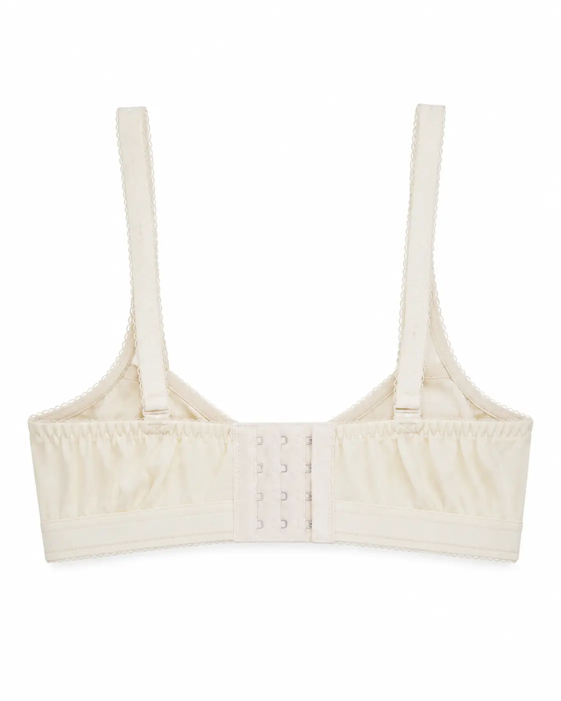 Soft & Airy Cream Non-Padded Bra for All-Day Wear product image Back 2