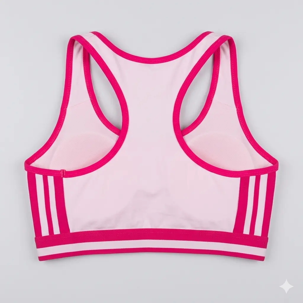 Women’s Elegant Seamless Non-Padded Bra – Comfortable Everyday Support Deep Magenta Product back view