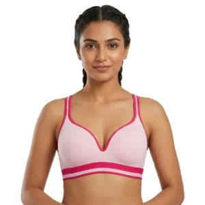 Women’s Elegant Seamless Non-Padded Bra – Comfortable Everyday Support | Deep Magenta