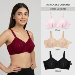 Premium Minimizer Bra for Women – Full Coverage Non-Padded Comfort Support